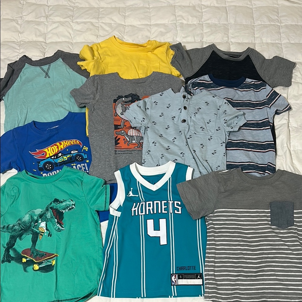 Kids' Assorted Colorful T-Shirts and Jersey Set